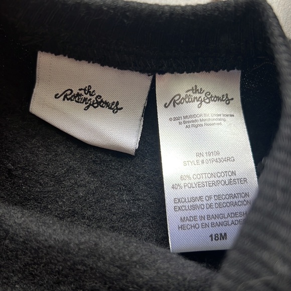 NWT Gender Neutral The Rolling Stones US Tour 78 Sweatshirt and Matching Pants! - Picture 4 of 7